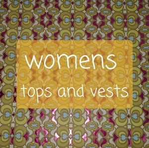 Womens tops and vests